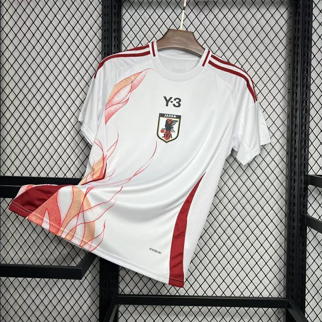 Camisa Japão Away I 2024/25 Y-3 Torcedor Masculina - Branca