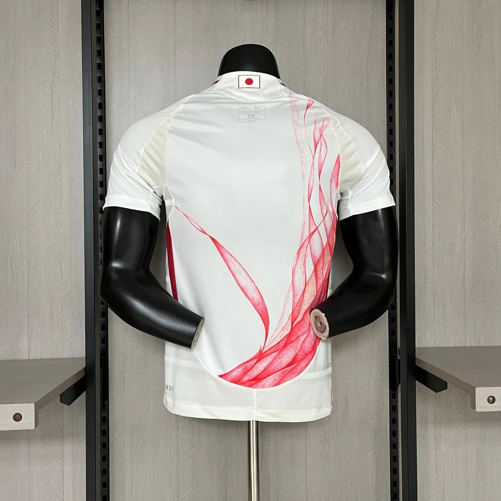 Camisa Japão Away II 2024/25 Y-3 Jogador Masculina - Branca