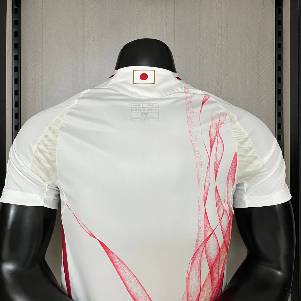 Camisa Japão Away II 2024/25 Y-3 Jogador Masculina - Branca