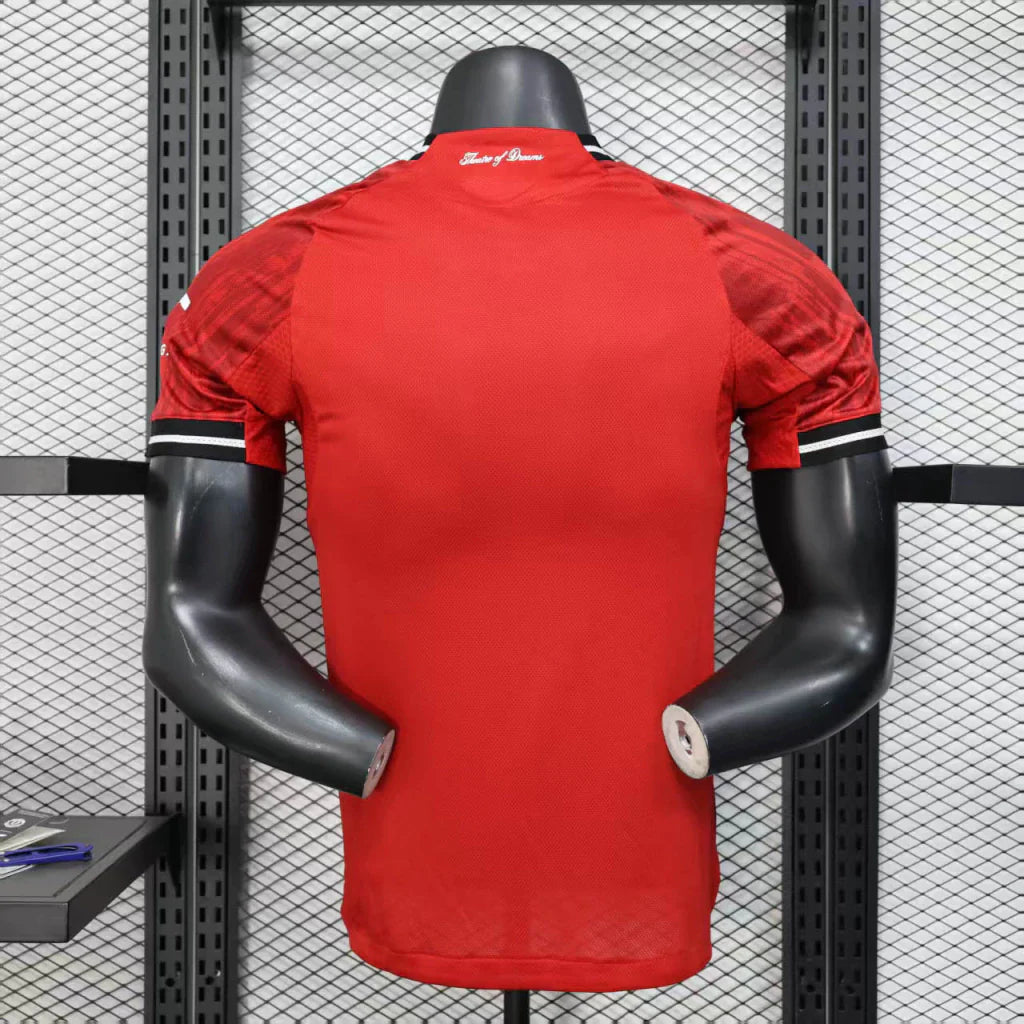 Camisa Manchester United Home I 2025/26 Adidas Jogador Masculina - Vermelha