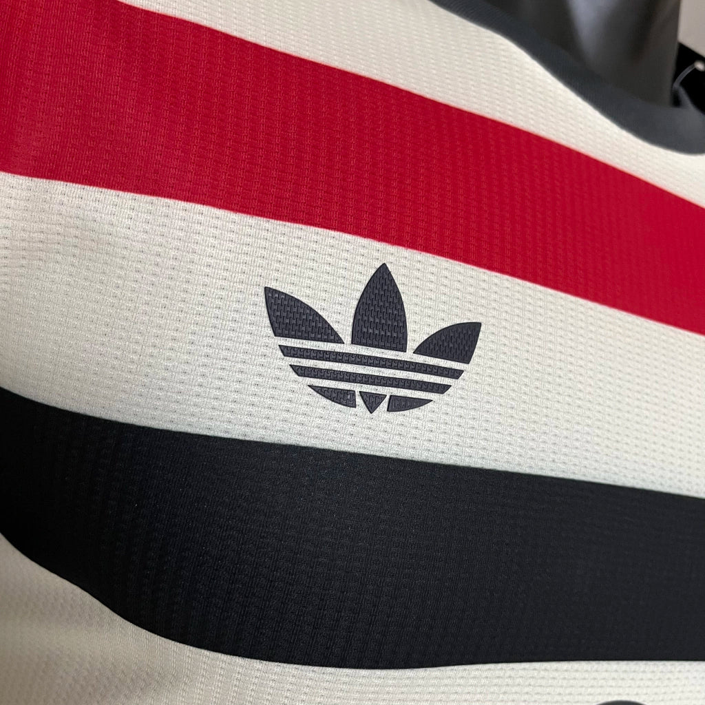 Camisa Manchester United Third III 2024/25 Adidas Jogador Masculina - Branca
