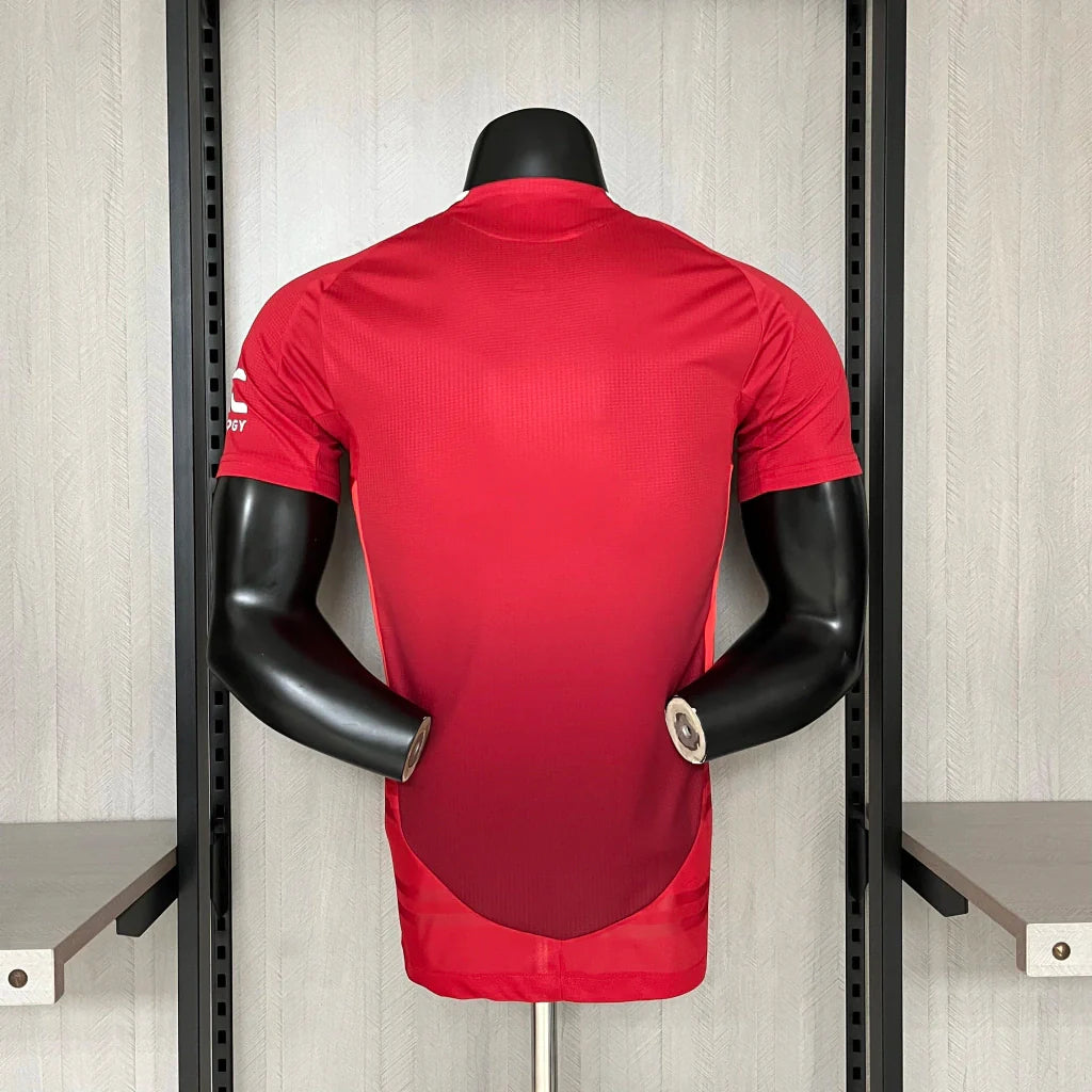 Camisa Manchester United Home I 2024/25 Adidas Jogador Masculina- Vermelha