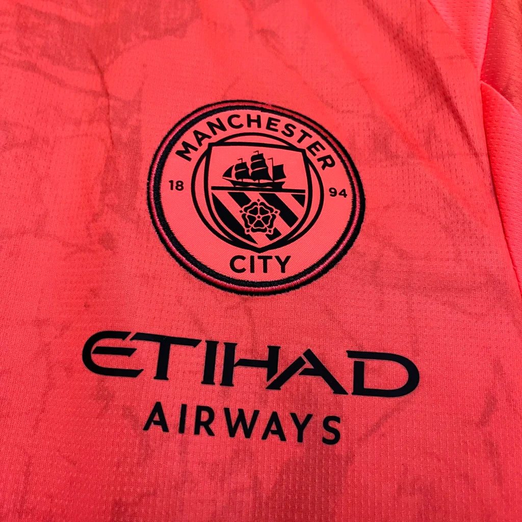 Camisa Manchester City Kidsuper Mundial 2025/26 Puma Torcedor Masculina- Laranja