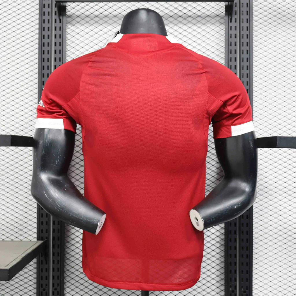 Camisa Liverpool Home I 2025/26 Adidas Jogador Masculina - Vermelha