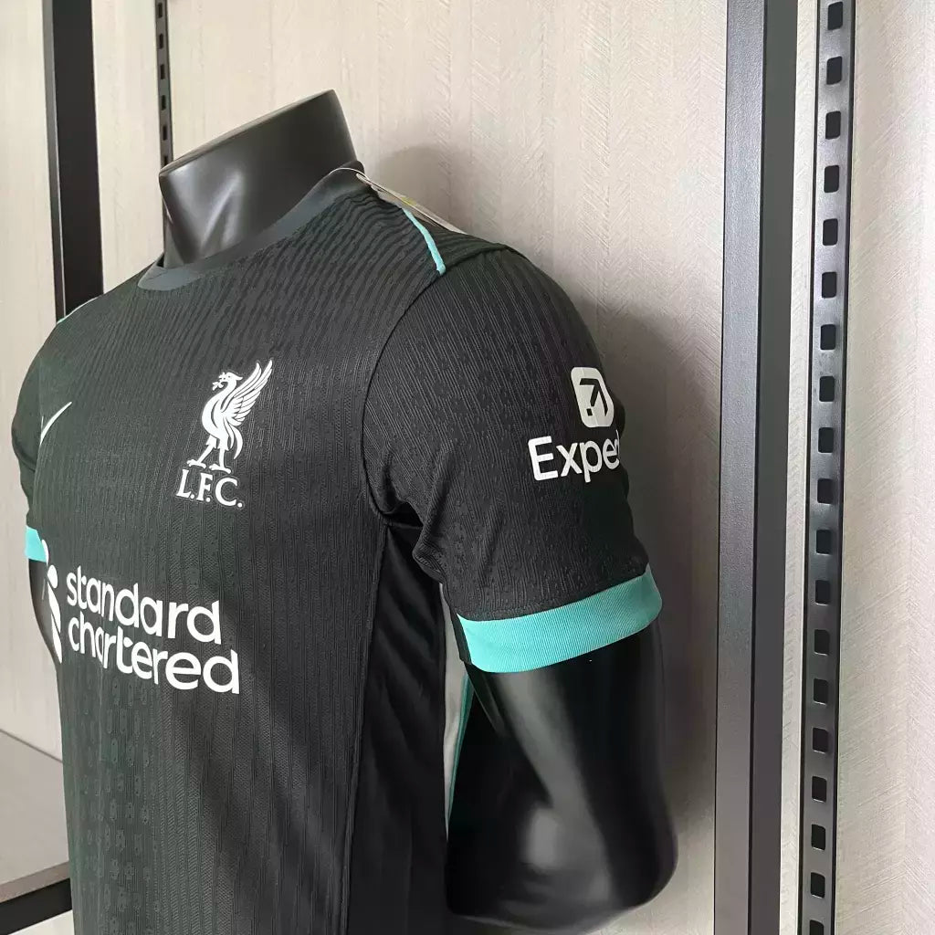 Camisa Liverpool Away II 2024/25 Nike Jogador Masculina- Preta