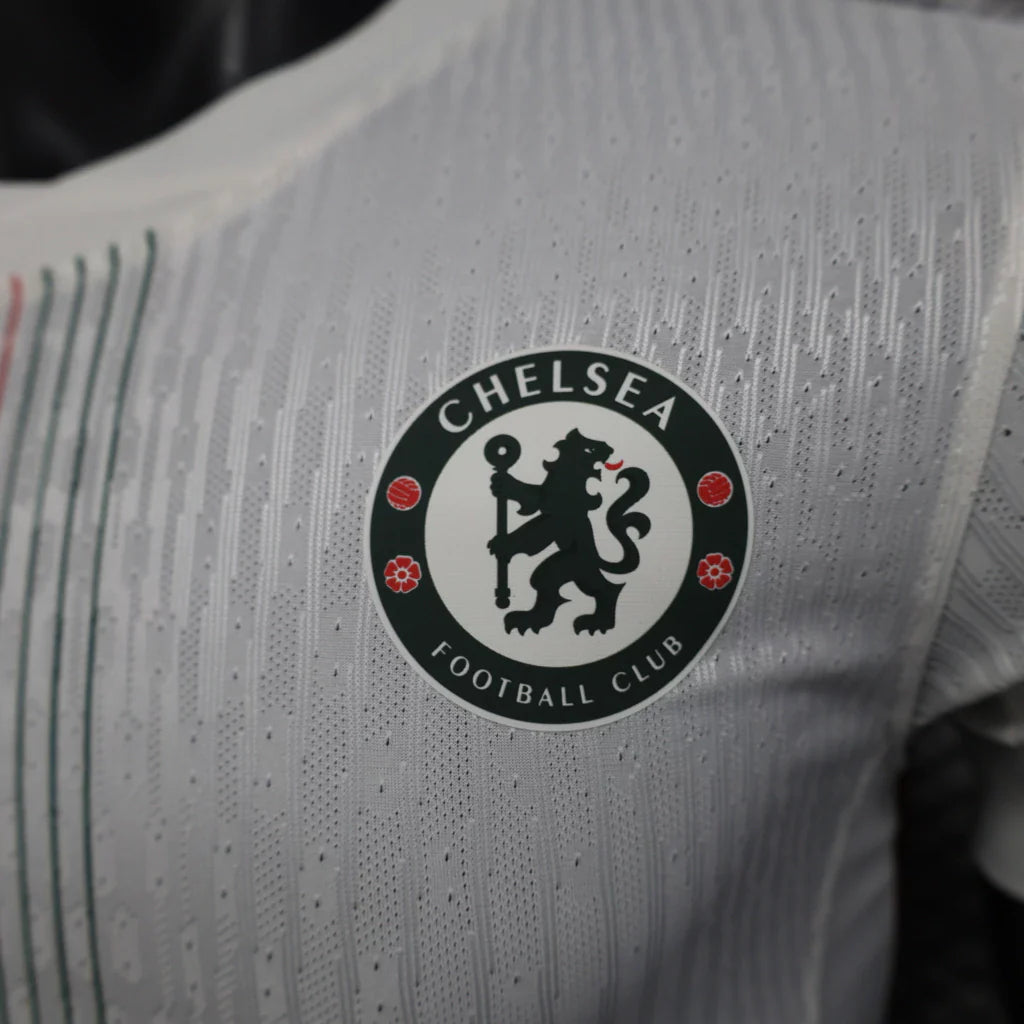 Camisa Chelsea Away II 2025/26 Nike Jogador Masculina- Branca