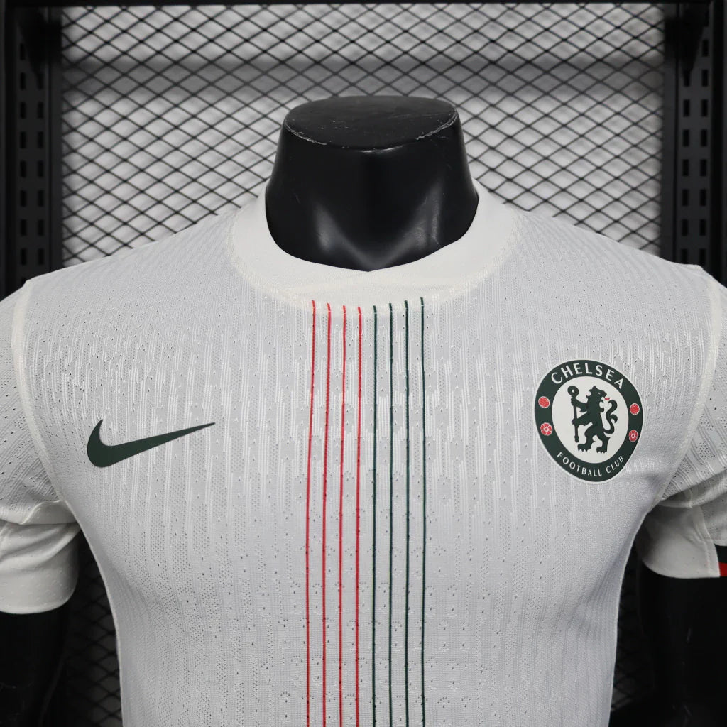 Camisa Chelsea Away II 2025/26 Nike Jogador Masculina- Branca