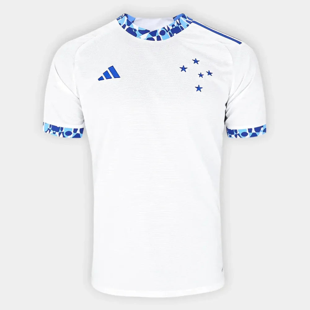 Camisa Cruzeiro Away II 2024/25 Adidas Torcedor Masculina - Branca