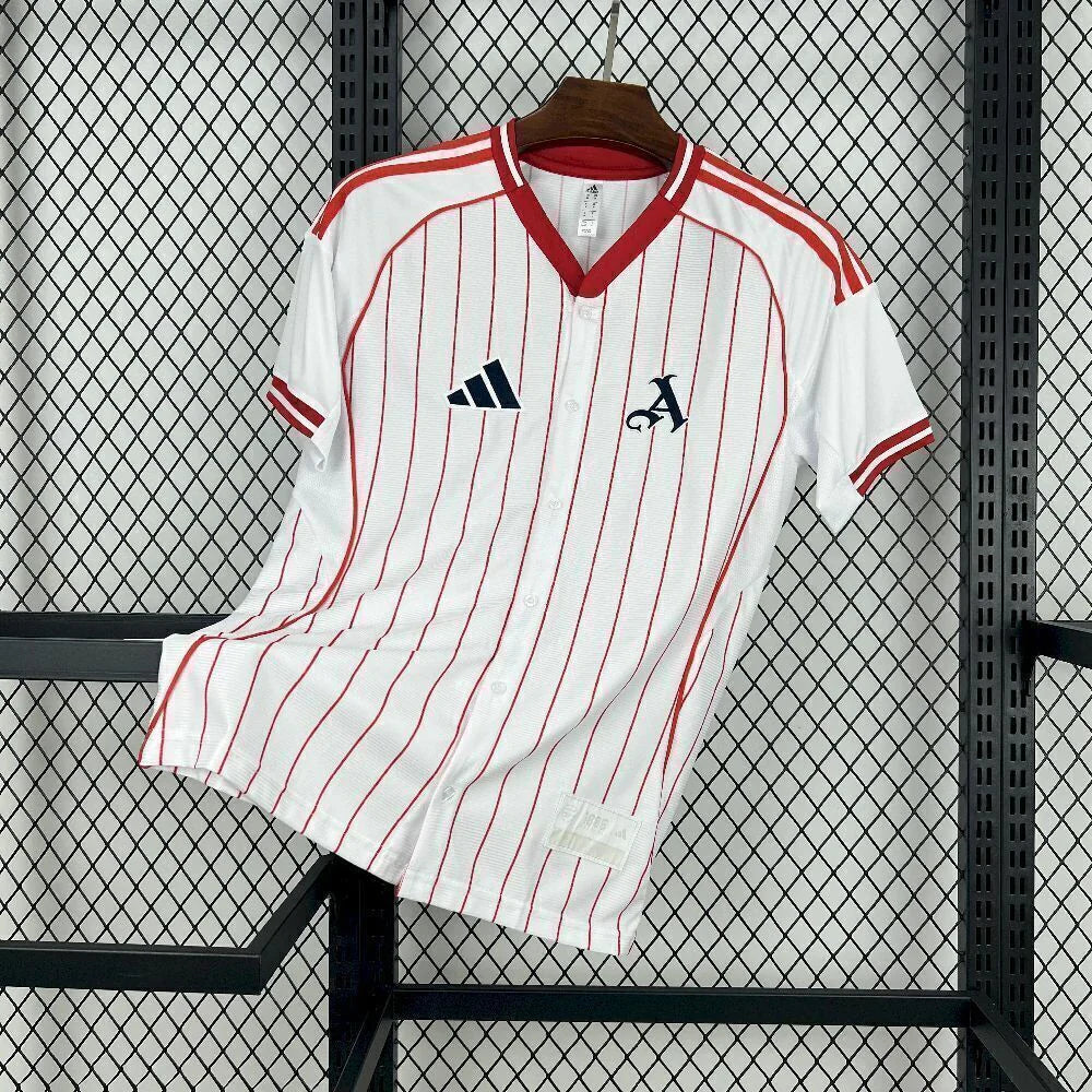 Camisa Arsenal Viagem US 'Mundial De Clubes' 2025/26 Adidas Torcedor Masculina - Branca