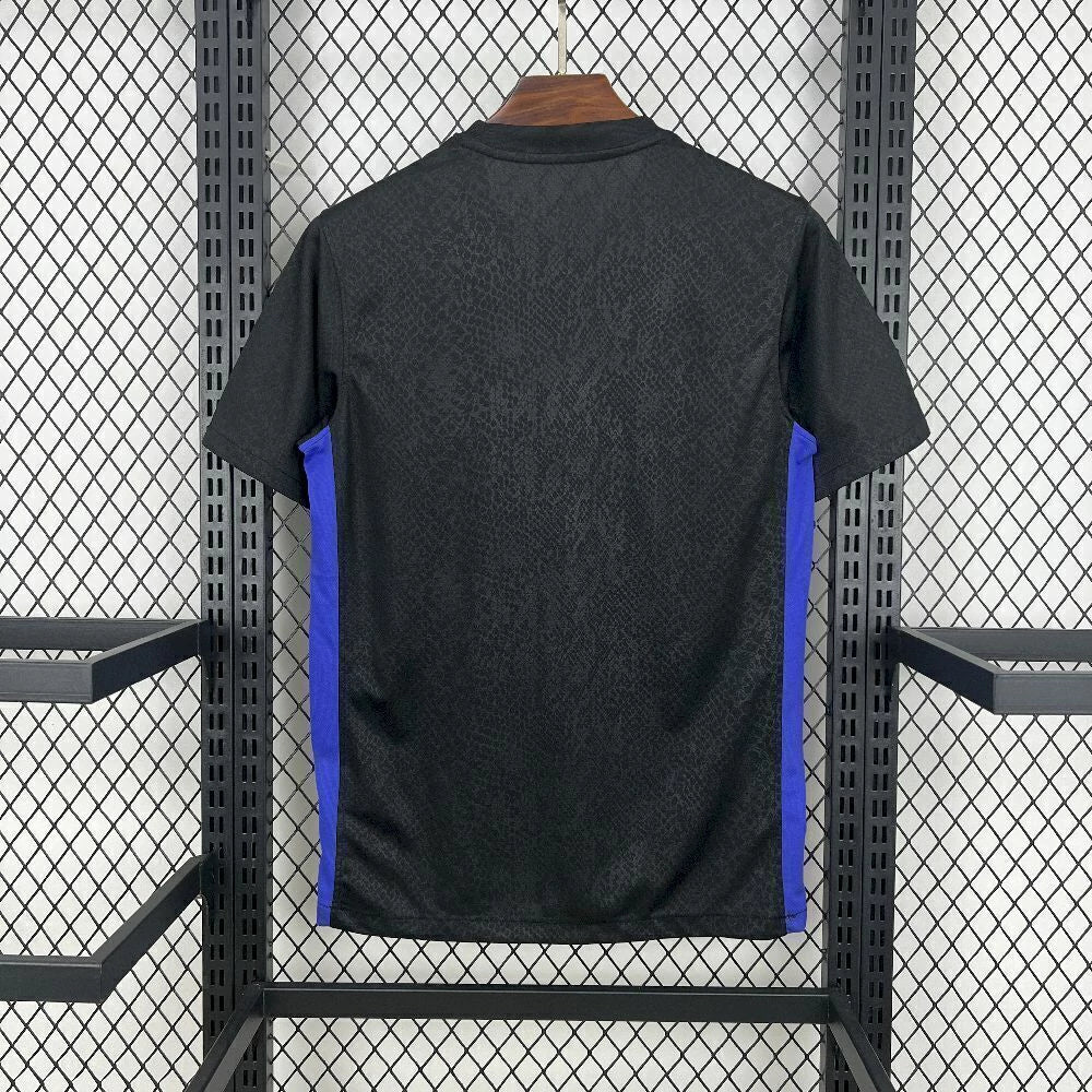 Camisa Barcelona Treino "Nike x Kobe Bryant" 2025/26 Nike Torcedor Masculina - Preta