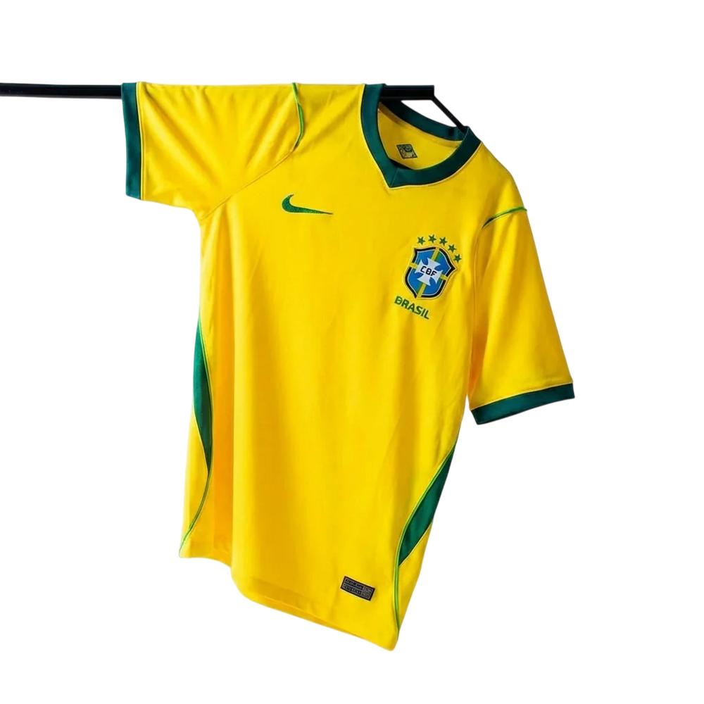 Camisa Brasil Home I 2026/27 Nike Torcedor Masculina - Amarela