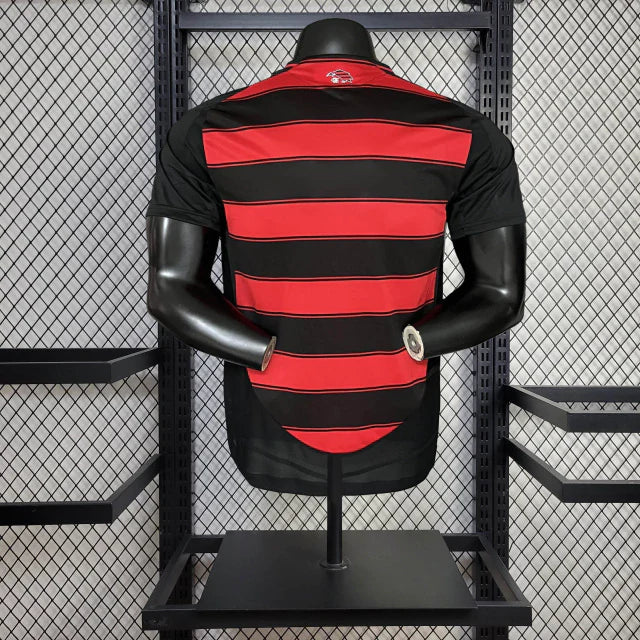 Camisa Flamengo Home I 2025/26 Adidas Jogador Masculina - Vermelha/Preta