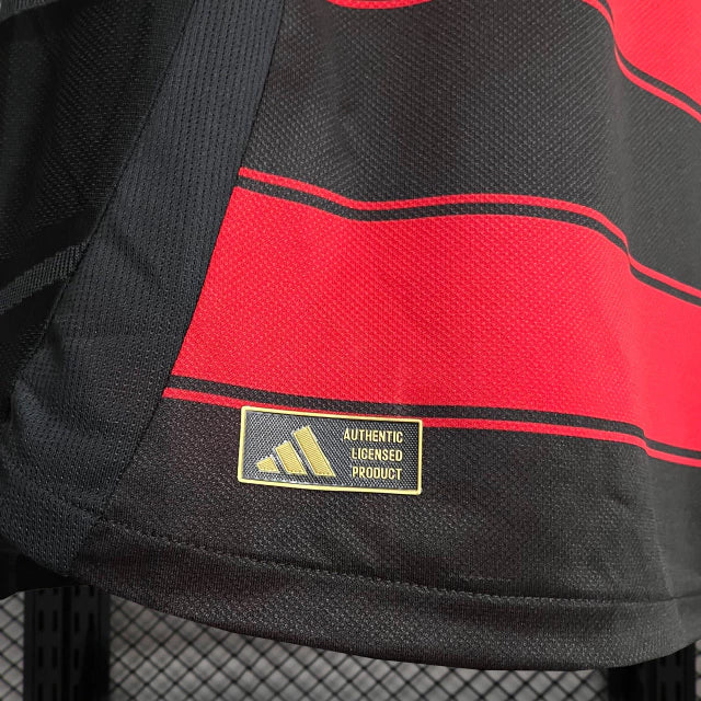 Camisa Flamengo Home I 2025/26 Adidas Jogador Masculina - Vermelha/Preta