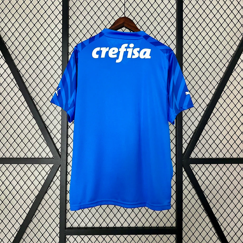 Camisa Palmeiras Goleiro Home I 2024/25 Puma Torcedor Masculina - Azul