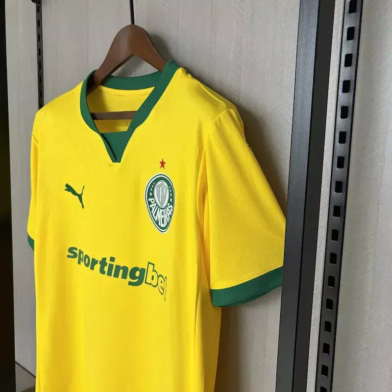 Camisa Palmeiras Third III 2025/26 Puma Torcedor Masculina - Amarela