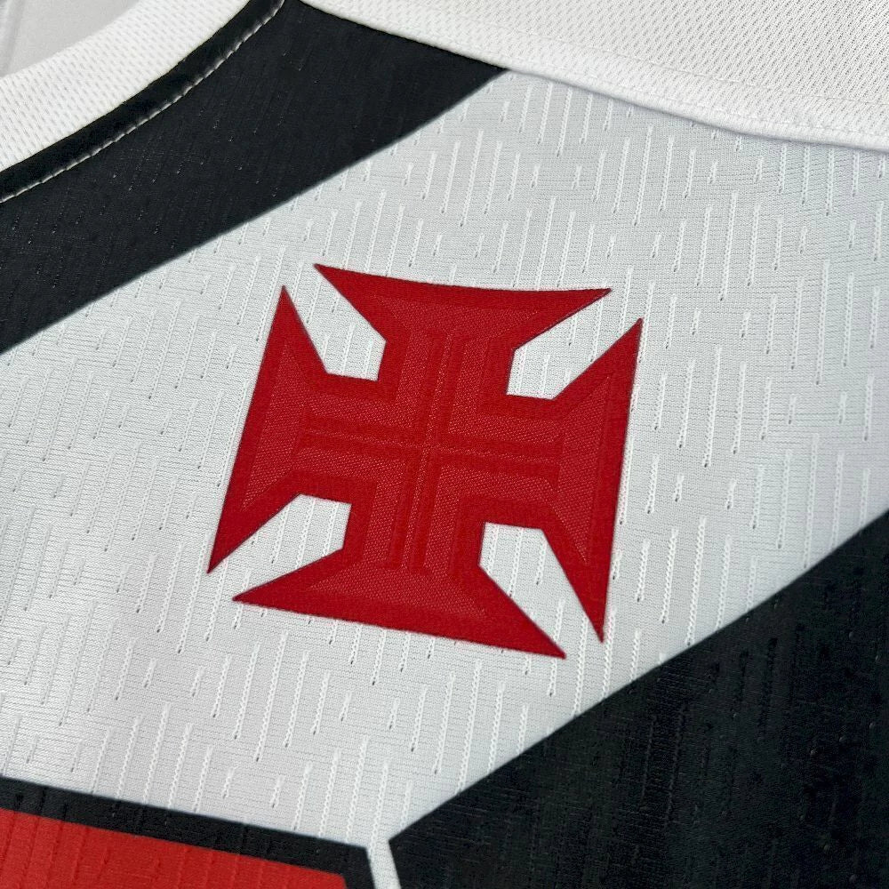 Camisa Vasco 'Almirantes' 2025/26 Traktor Torcedor Masculina - Preta