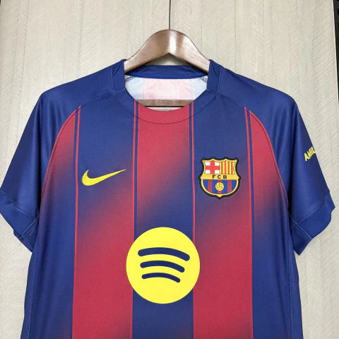 Camisa Barcelona Home I 2025/26 Nike Torcedor Masculina - Azul