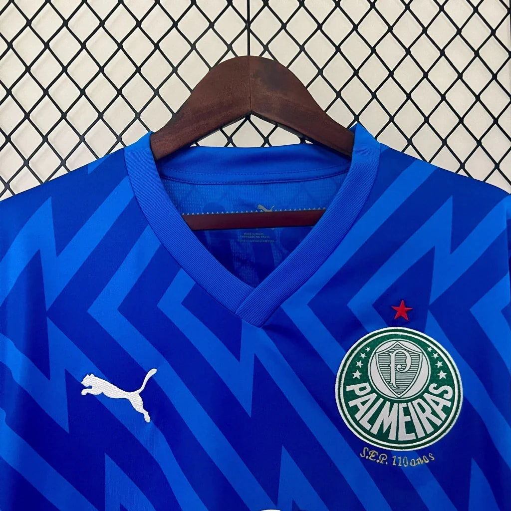 Camisa Palmeiras Goleiro Home I 2024/25 Puma Torcedor Masculina - Azul