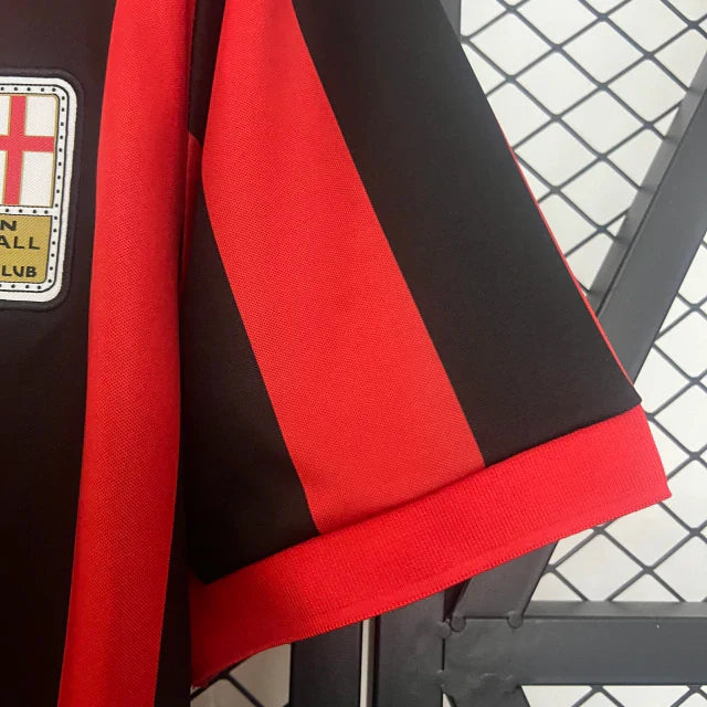 Camisa Milan Home Comemorativa 125 Anos Retrô 2025 Puma Torcedor Masculina