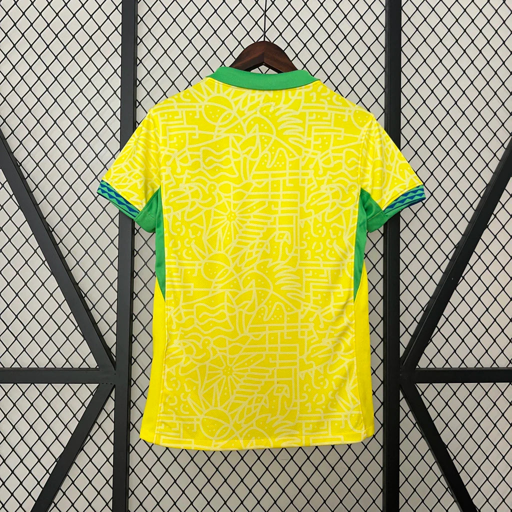 Camisa Brasil Home I 2024/25 Nike Torcedor Masculina