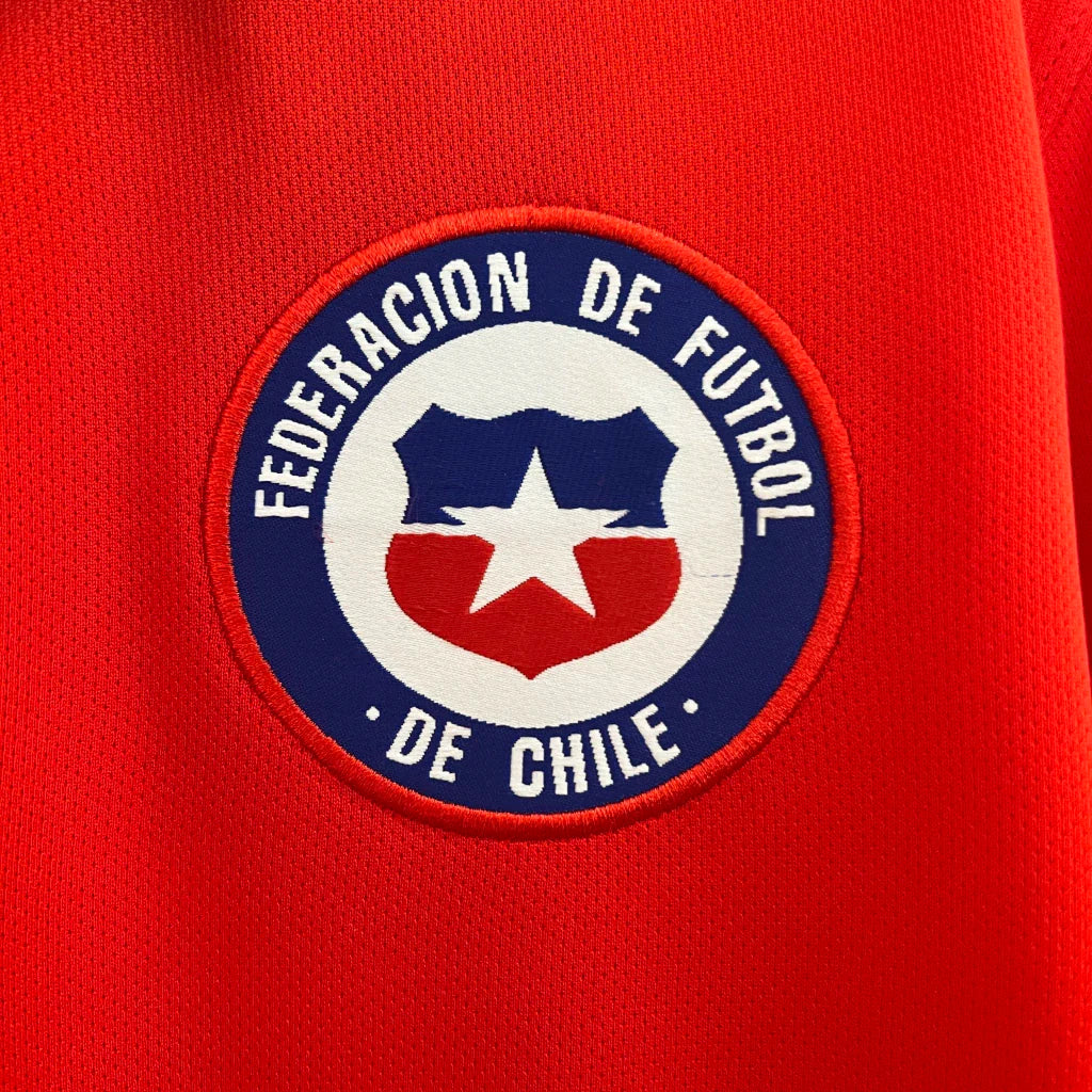 Camisa Chile Home II 2015/16 Nike Retrô Masculina - Vermelha