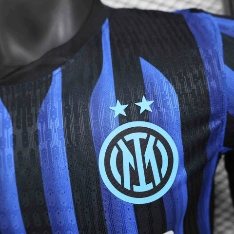 Camisa inter de Milão Home I 2025/26 Nike Jogador Masculina - Preta