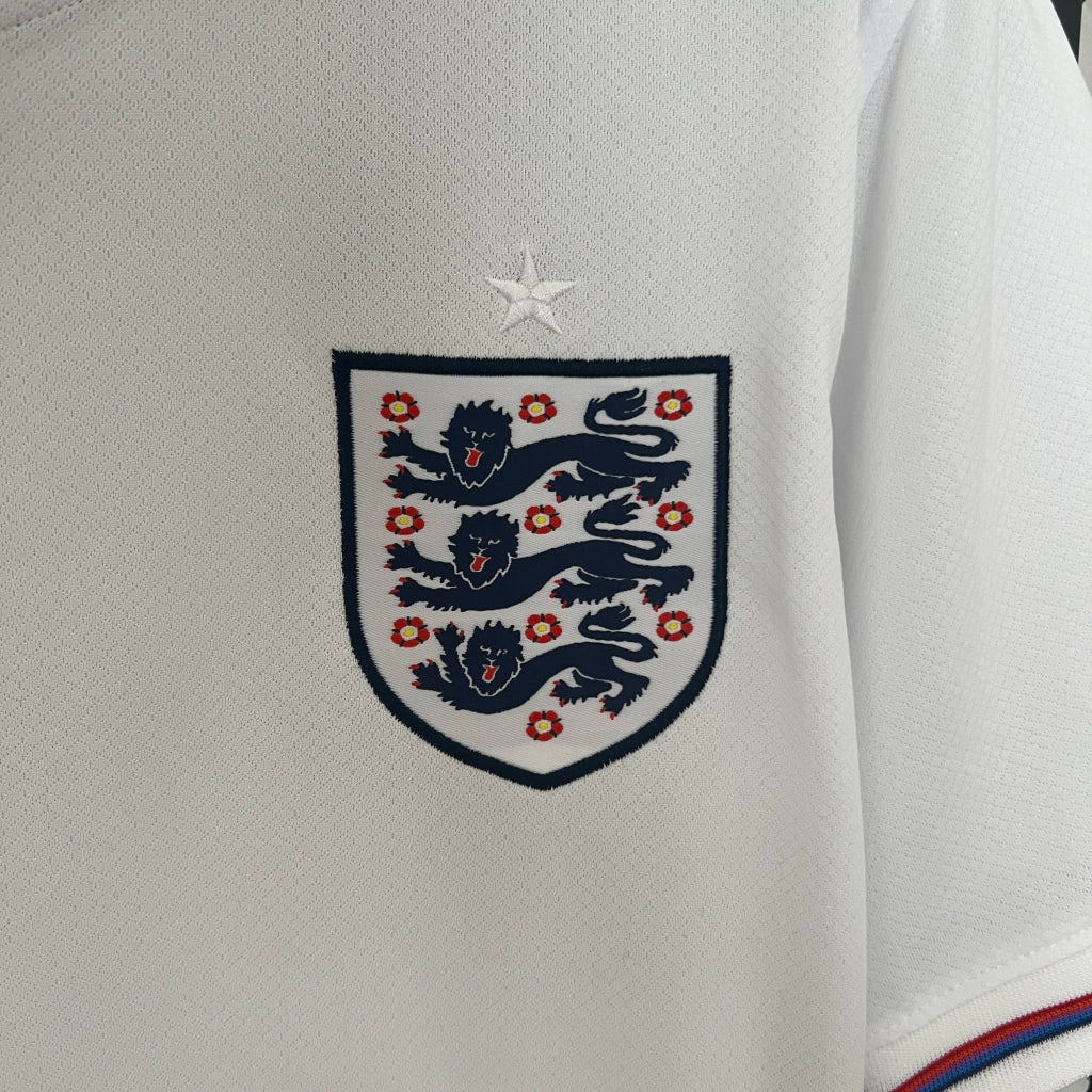 Camisa Inglaterra Home I 2024/25 Nike Torcedor Masculina - Branca
