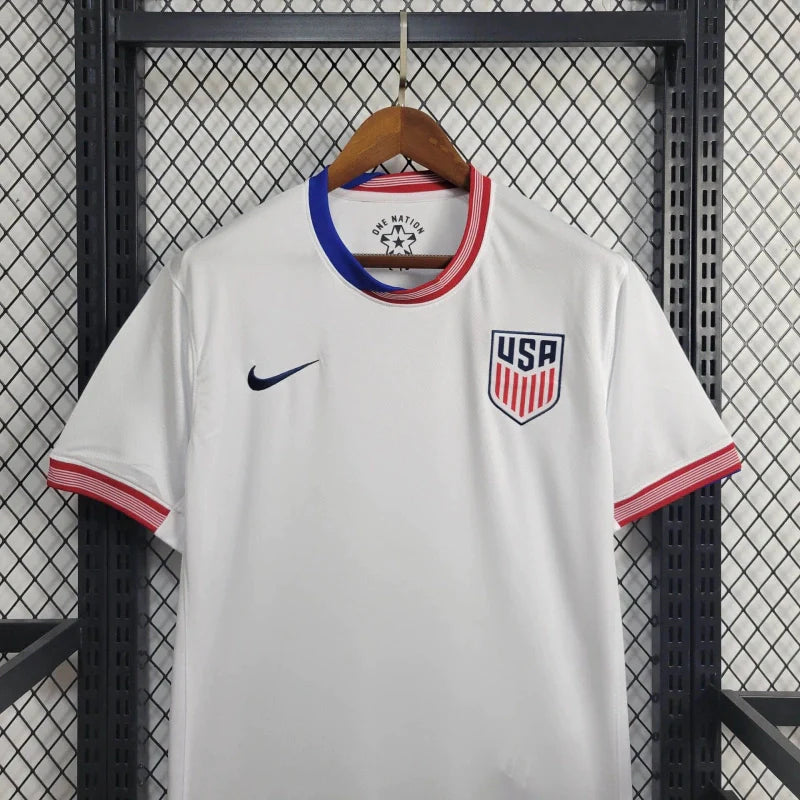 Camisa Estados Unidos Home I 2024/25 Nike Torcedor Masculina