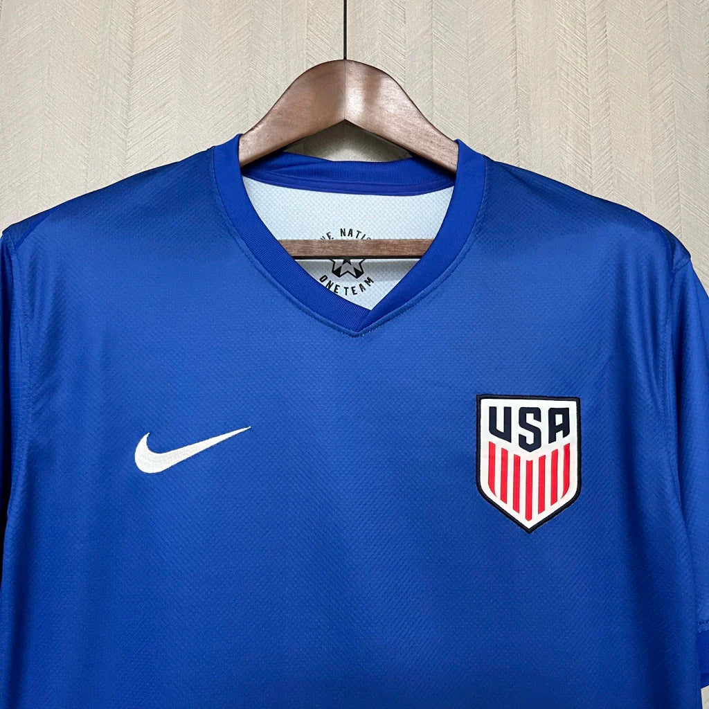 Camisa Estados Unidos Away II 2024/25 Nike Torcedor Masculina - Azul