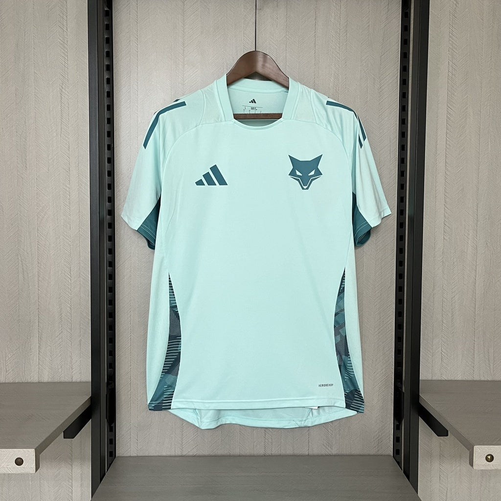 Camisa Cruzeiro 25/26 Treino Adidas torcedor Masculina - Azul turquesa
