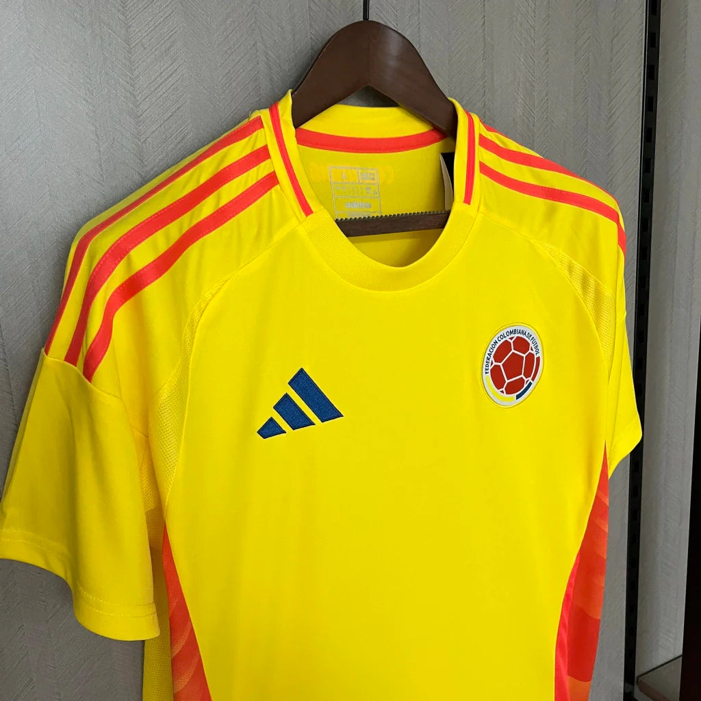 Camisa Colômbia Home I 2024/25 Adidas Torcedor Masculina