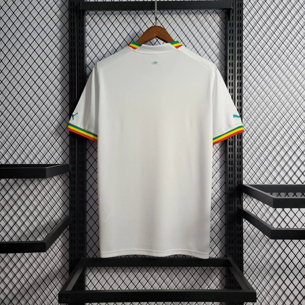 Camisa Senegal Home I 2022/23 Puma Torcedor Masculina - Branca