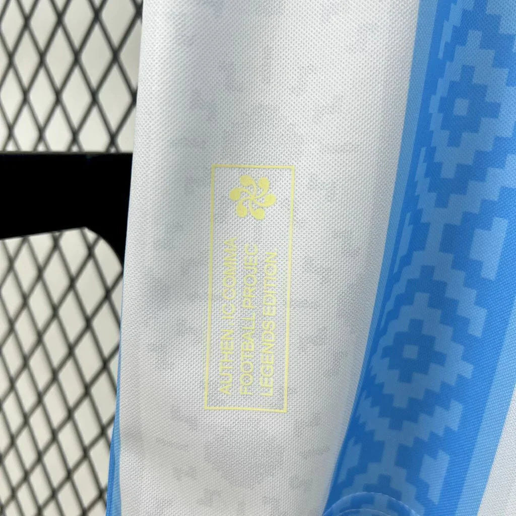 Camisa Argentina 'La Pulga' 2025 Comma Football Torcedor Masculina