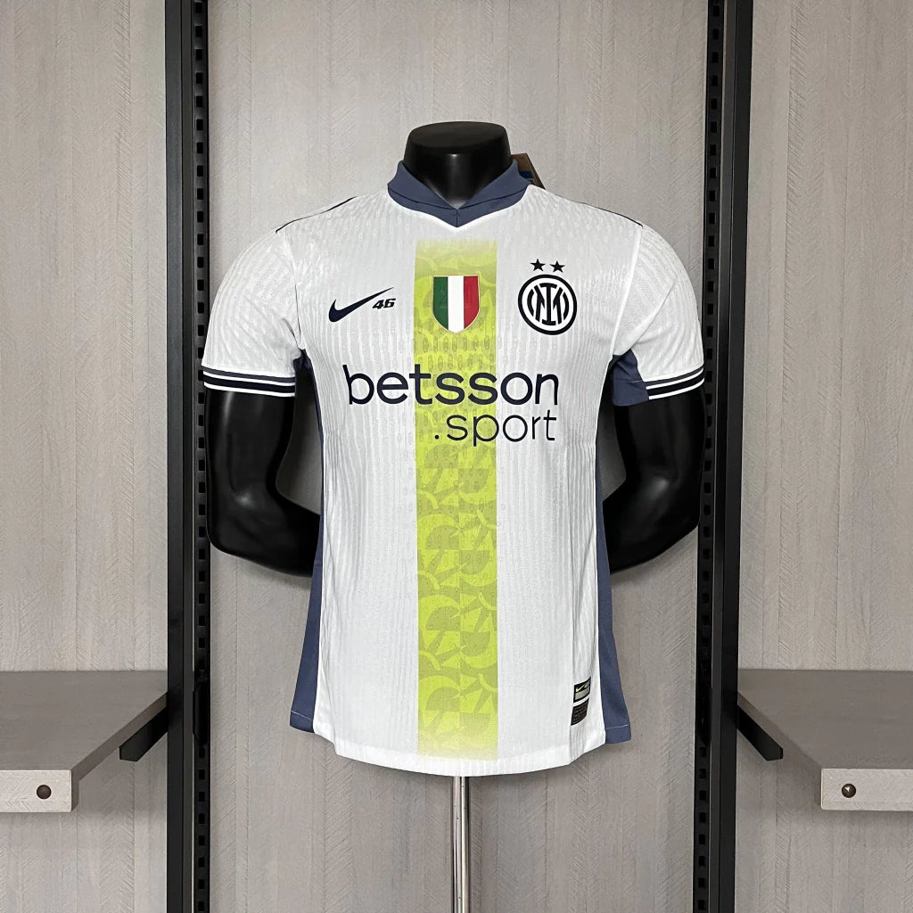 Camisa Inter de Milão "Valentino Rossi" 2025/26 Nike Jogador Masculina - Branca