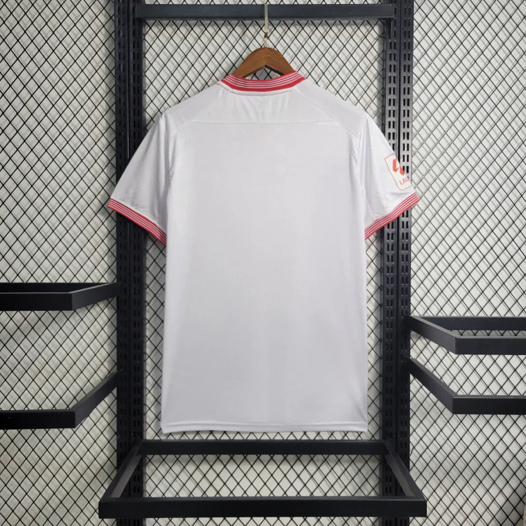 Camisa Sevilla Home I 2023/24 Castore Torcedor Masculina - Branca