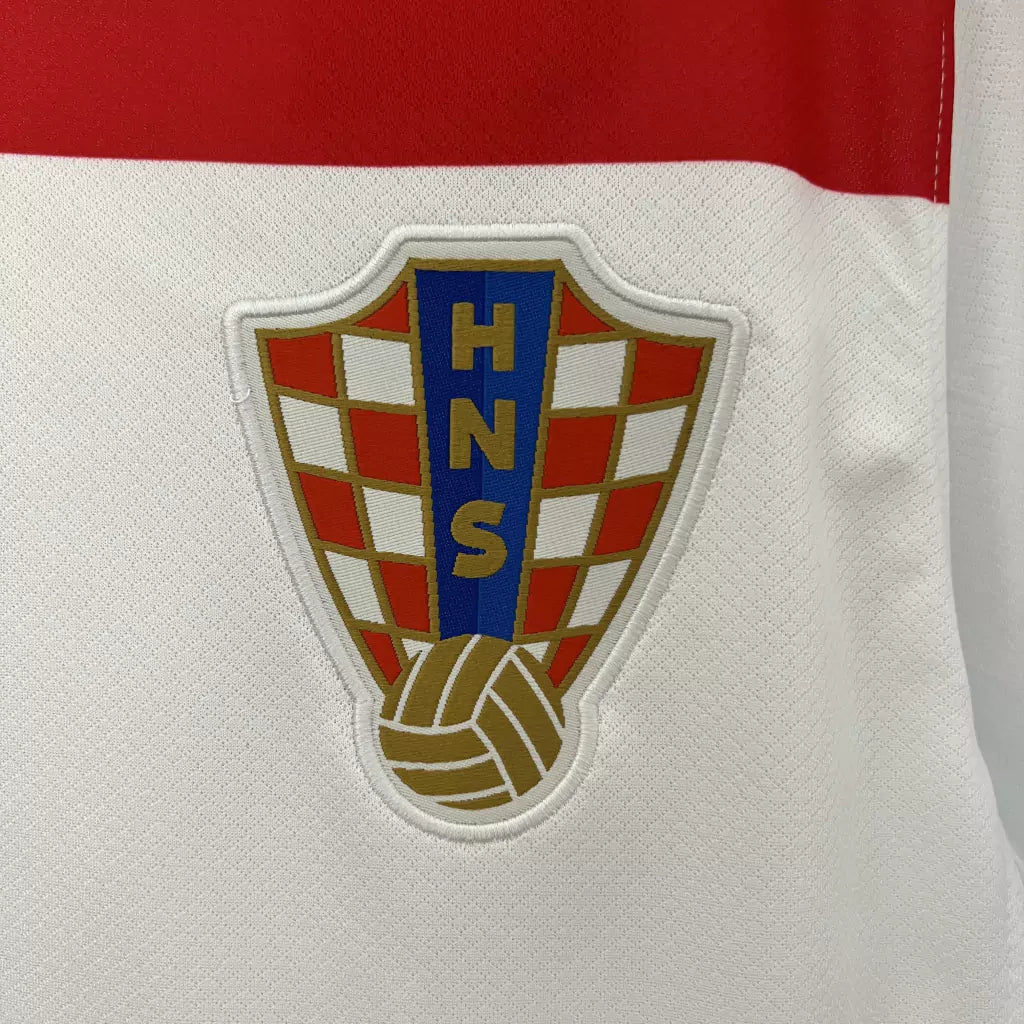Camisa Croácia Home I 2024/25 Nike Torcedor Masculina