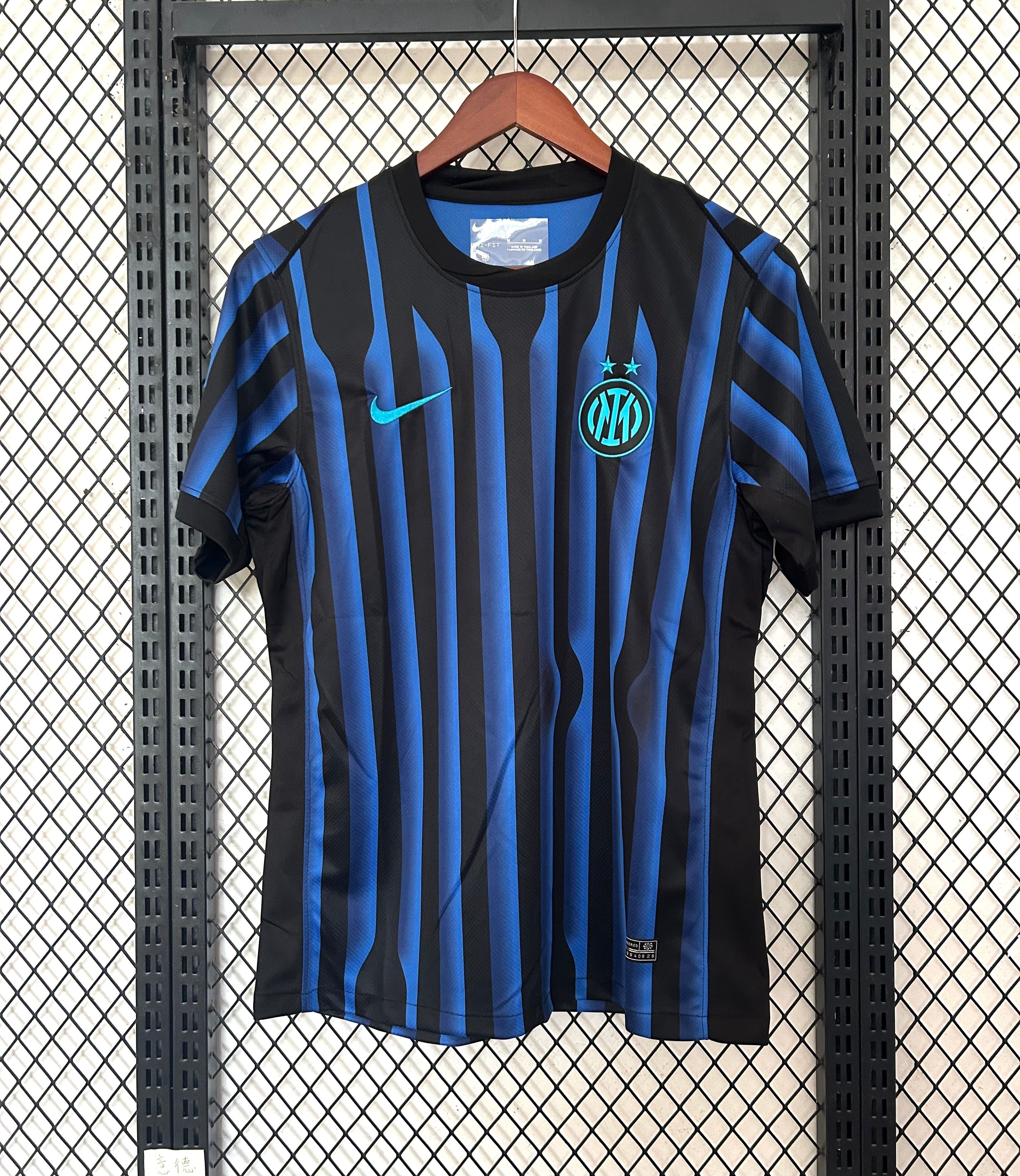 Camisa inter de Milão Home I 2025/26 Nike Torcedor Masculina - Preta