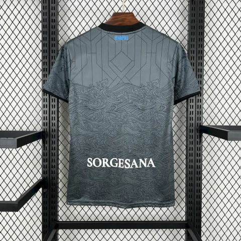 Camisa Napoli Third III 2024/25 EA7 Torcedor Masculina - Cinza