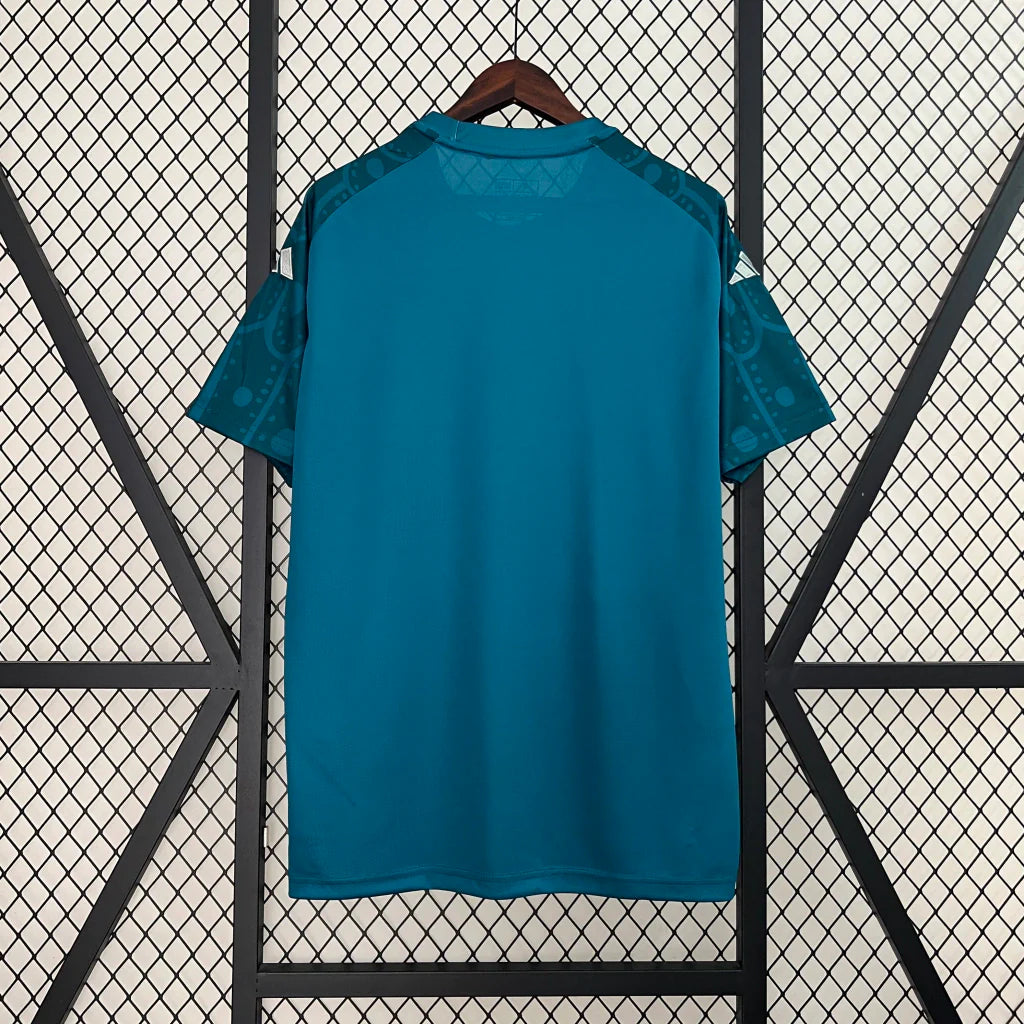 Camisa México pré-Jogo 2024/25 Adidas Torcedor Masculina - Verde