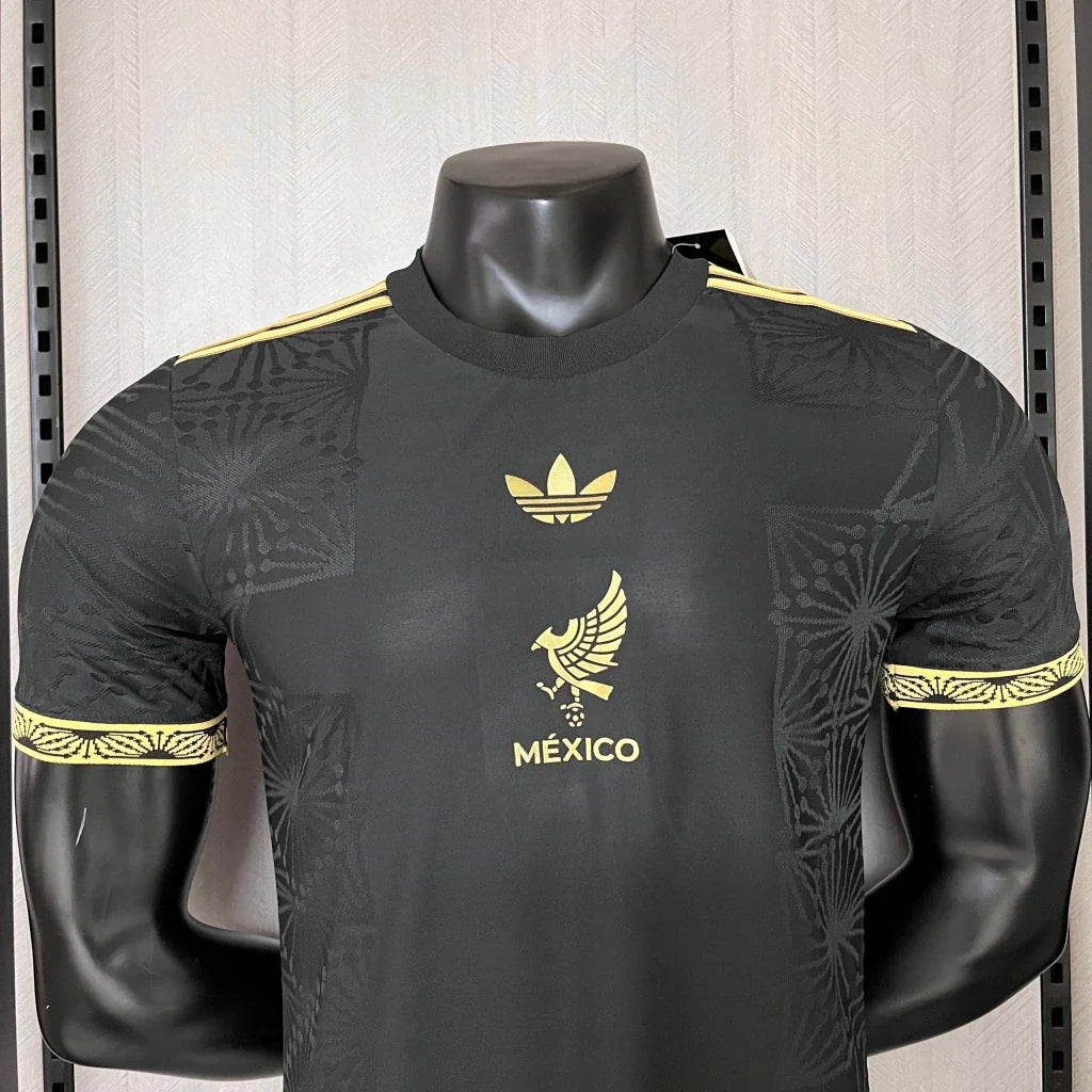 Camisa México Home I 2025/26 Adidas Jogador Masculina - Preta