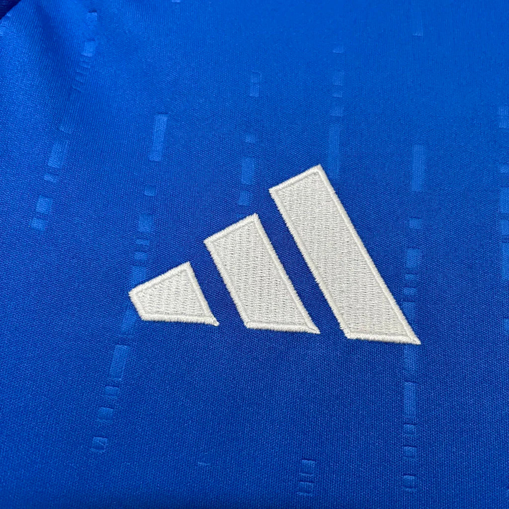 Camisa Itália Home I 2024/25 Adidas Torcedor Masculina - Azul