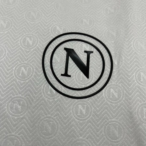 Camisa Napoli Away II 2024/25 EA7 Torcedro Masculina - Branca