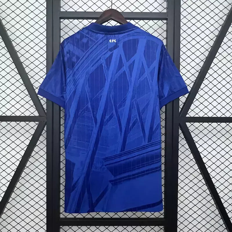 Camisa Chelsea I Home 2025/26 Torcedor Nike Masculina - Azul