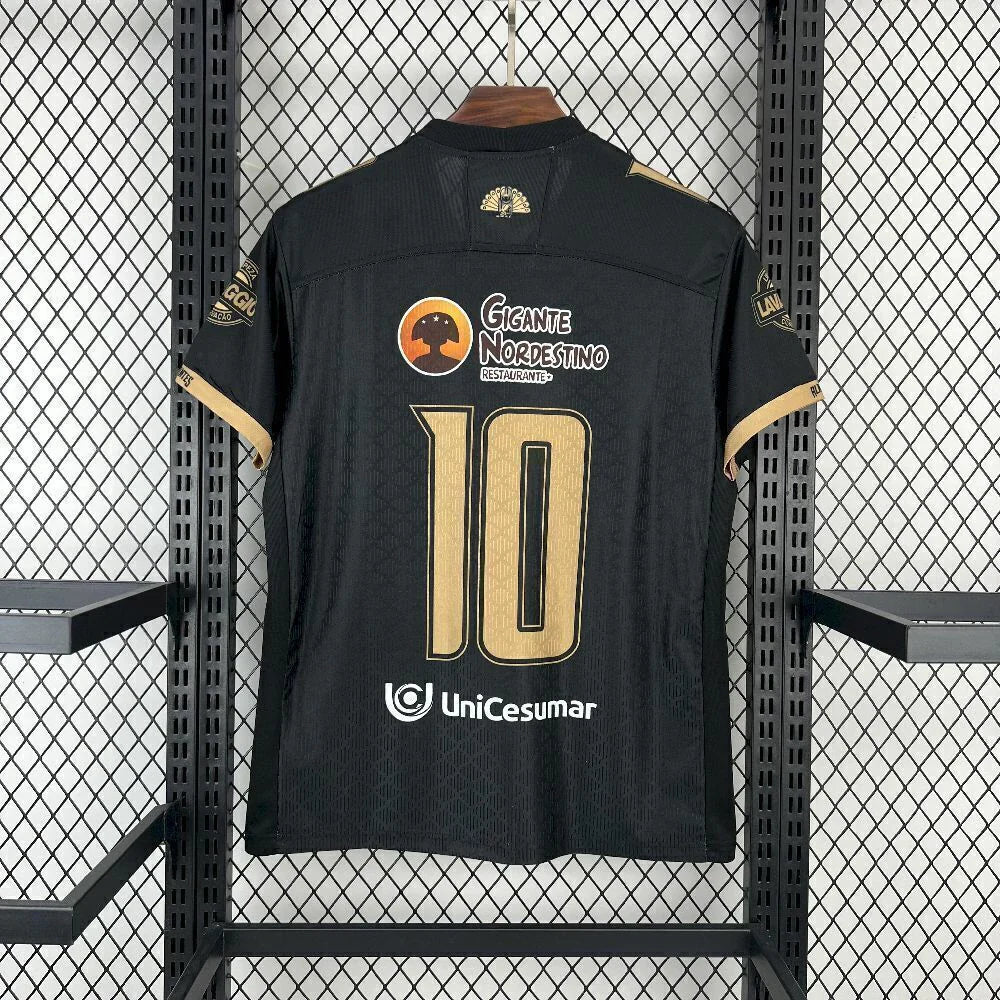 Camisa Vasco 'Almirantes' 2025/26 Traktor Torcedor Masculina - Preta