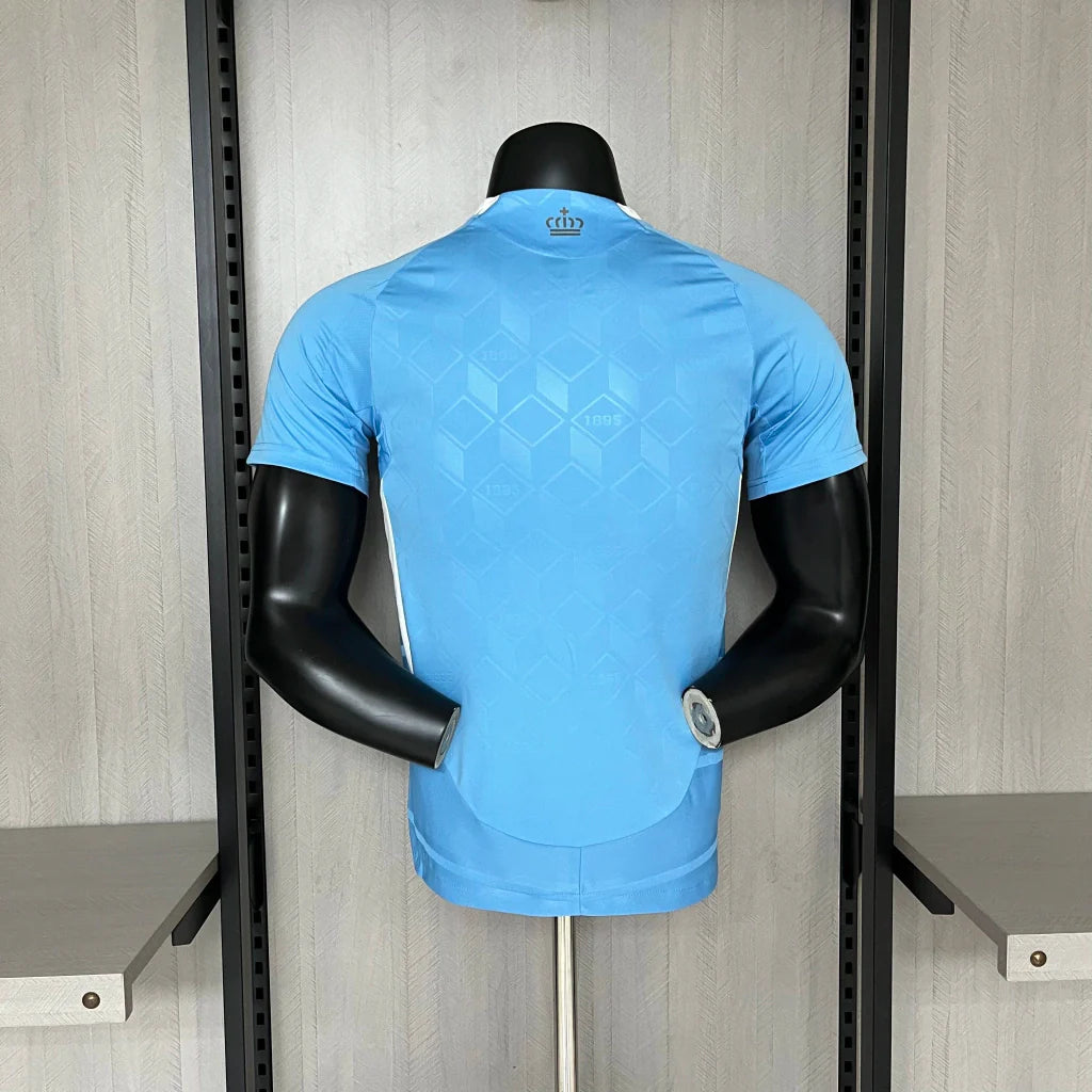 Camisa Bélgica Away II 2024/25 Adidas jogador Masculina - Azul