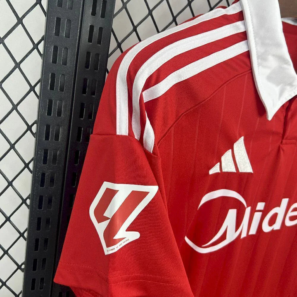 Camisa Sevilla Away II 2025/26 Adidas Torcedor Masculina - Vermelha
