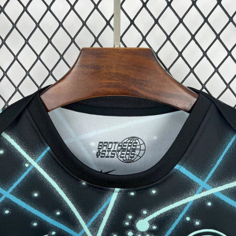 Camisa Inter de Milão Pré-Jogo 2025/26 Nike Torcedor Masculina - Preta