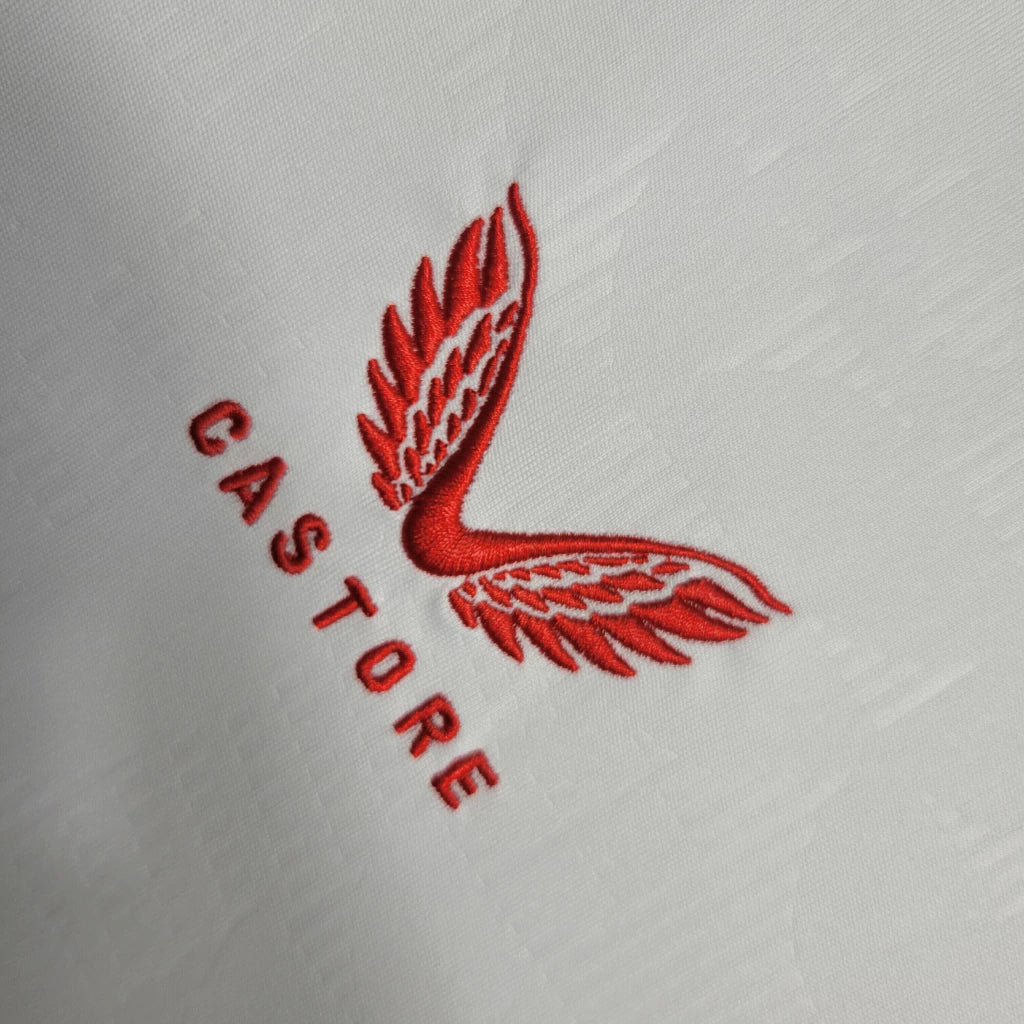 Camisa Sevilla Home I 2023/24 Castore Torcedor Masculina - Branca