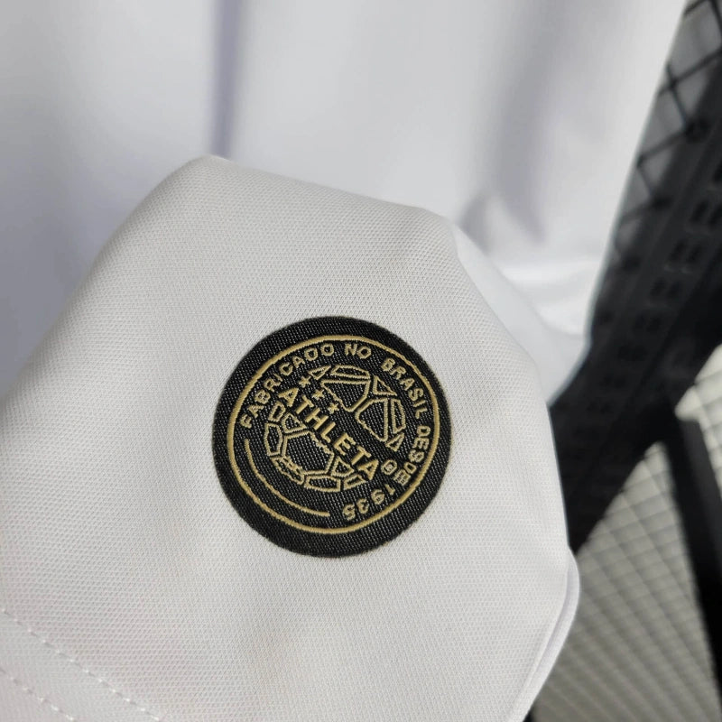 Camisa Santos comemorativa 25/26 Pelé 1.000 Gols - branco