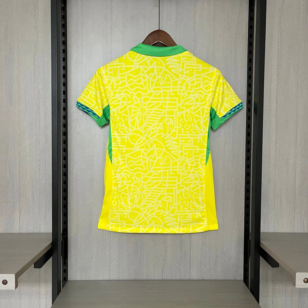 Camisa Brasil Home I 2024/25 Nike Torcedora Feminina